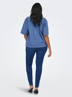 CARALLY Vita media Skinny Fit Jeans