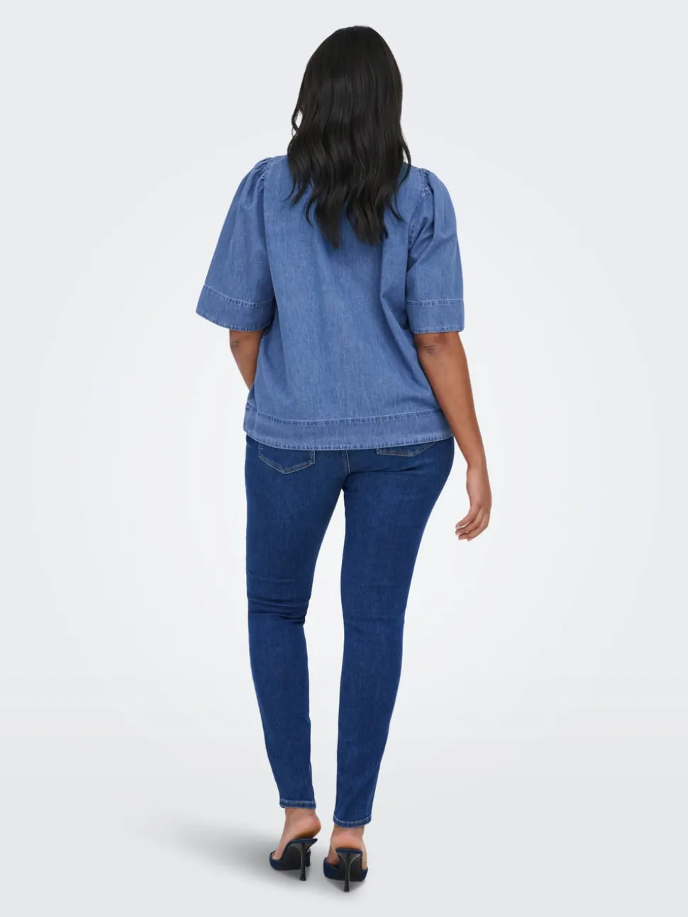 CARALLY Vita media Skinny Fit Jeans