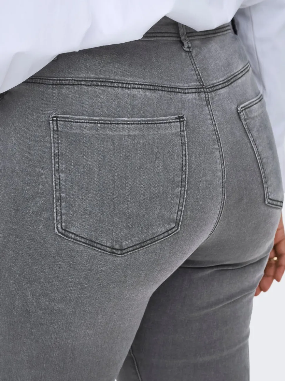 CARALLY Vita media Skinny Fit Jeans