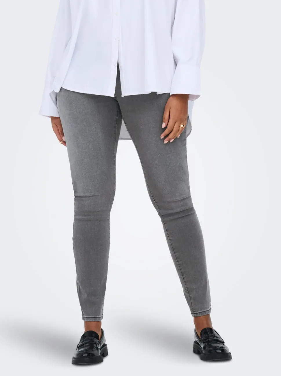 CARALLY Vita media Skinny Fit Jeans
