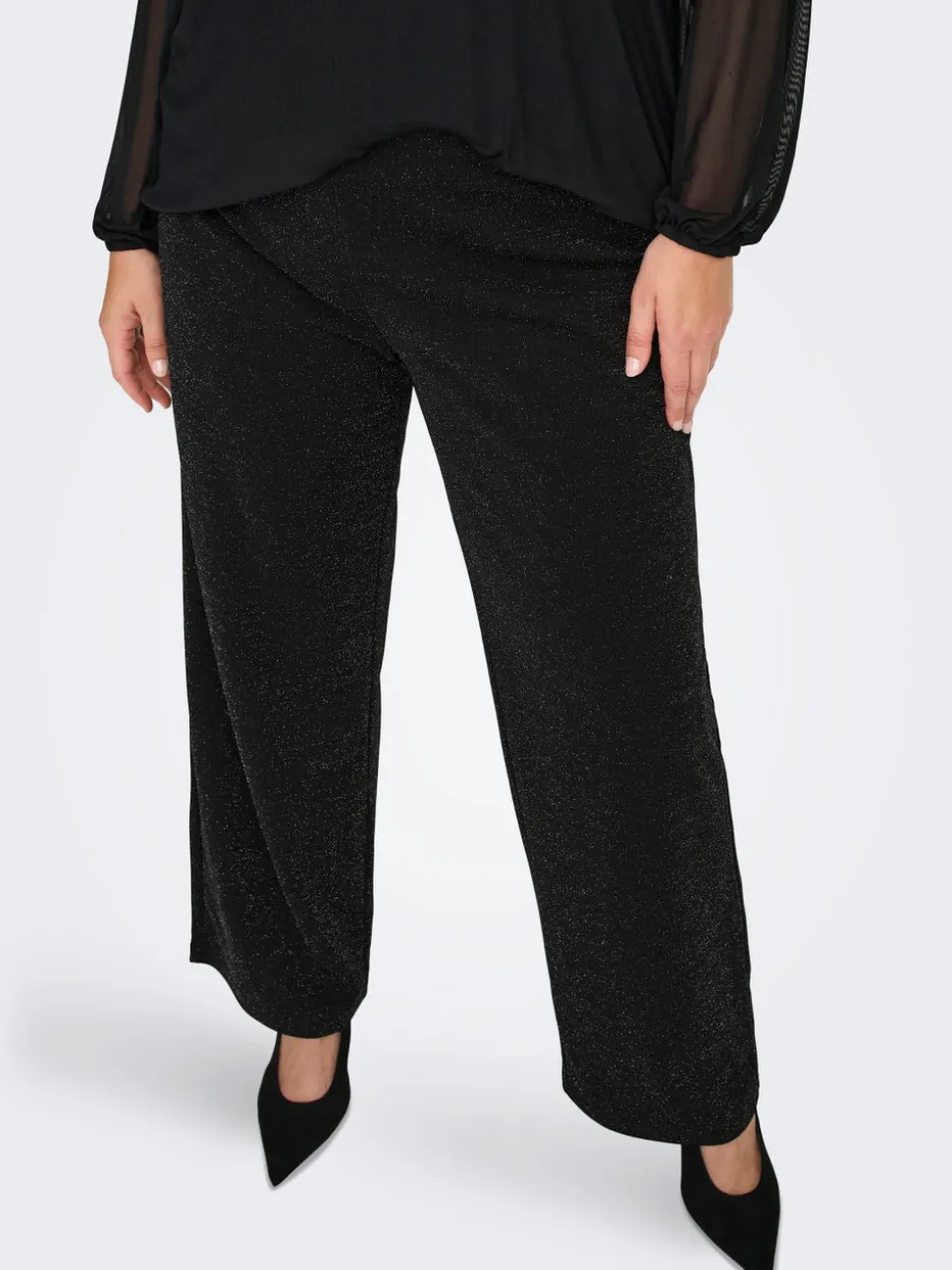 CARALYA Wide Leg Fit Pantaloni a gamba larga