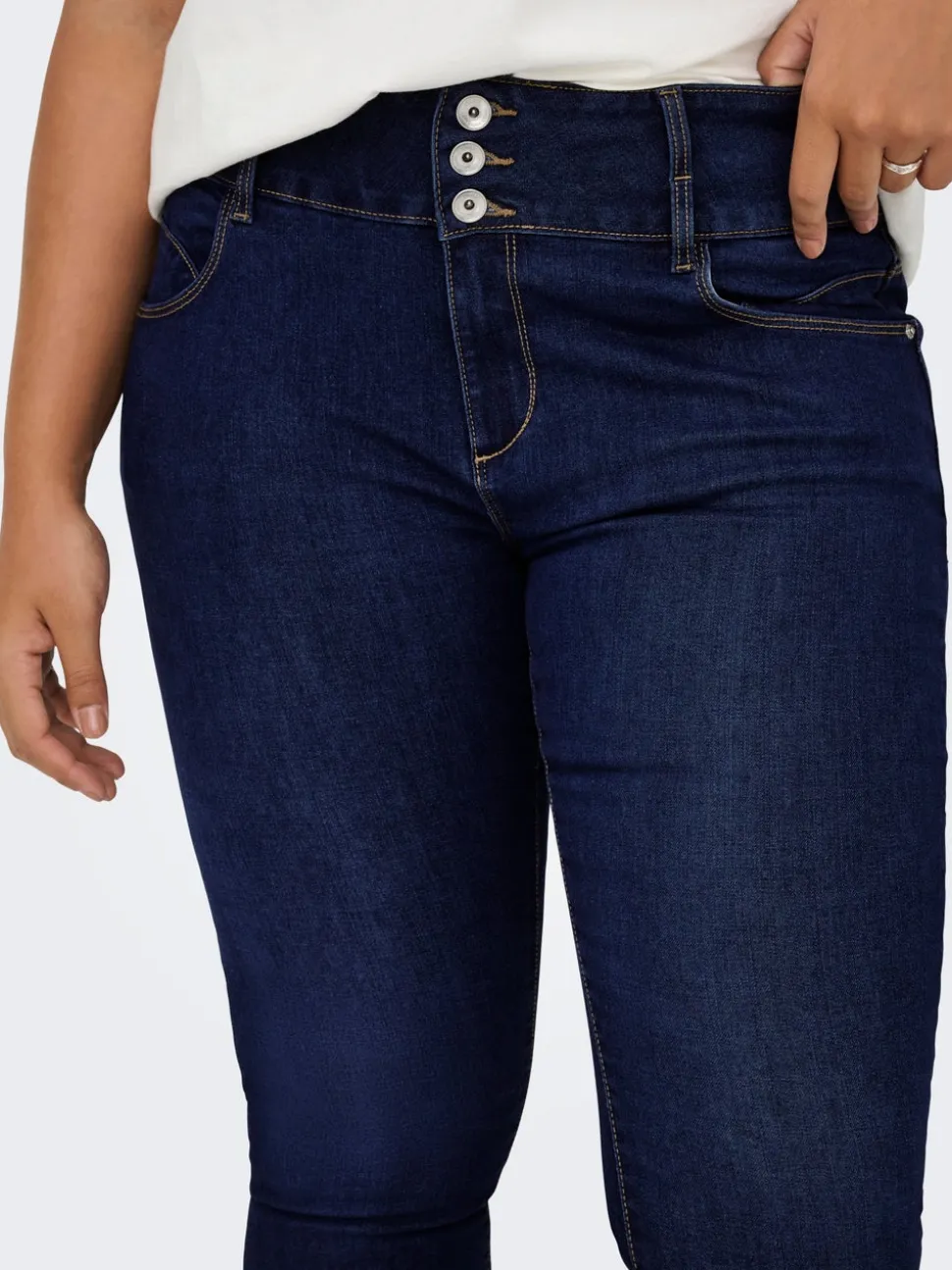 CARANNA Vita alta Skinny Fit Lunghezza alla caviglia Jeans
