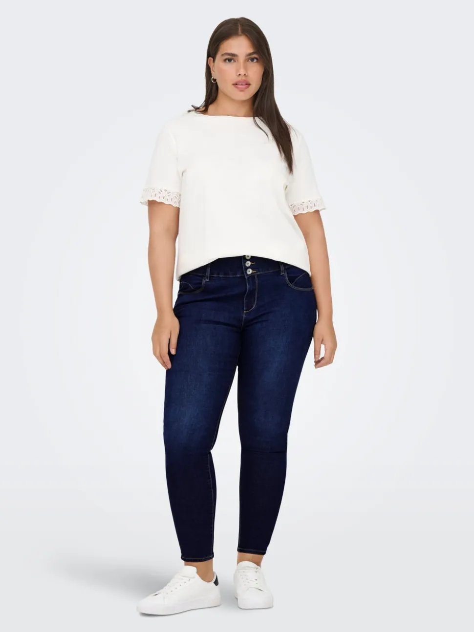 CARANNA Vita alta Skinny Fit Lunghezza alla caviglia Jeans
