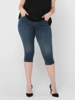 CARAUGUSTA Vita alta Skinny Fit Bermuda in jeans
