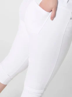 CARAUGUSTA Vita alta Skinny Fit Bermuda in jeans
