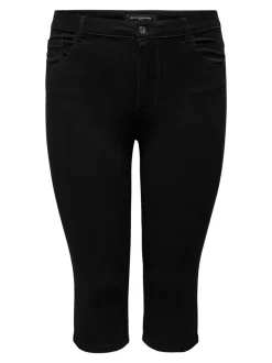 CARAUGUSTA Vita alta Skinny Fit Bermuda in jeans