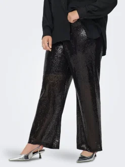 CARBECCA Wide Leg Fit Pantaloni
