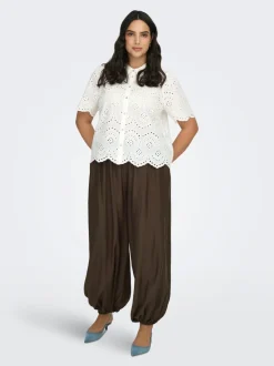 CARCAMILLE Balloon Fit Pantaloni classici