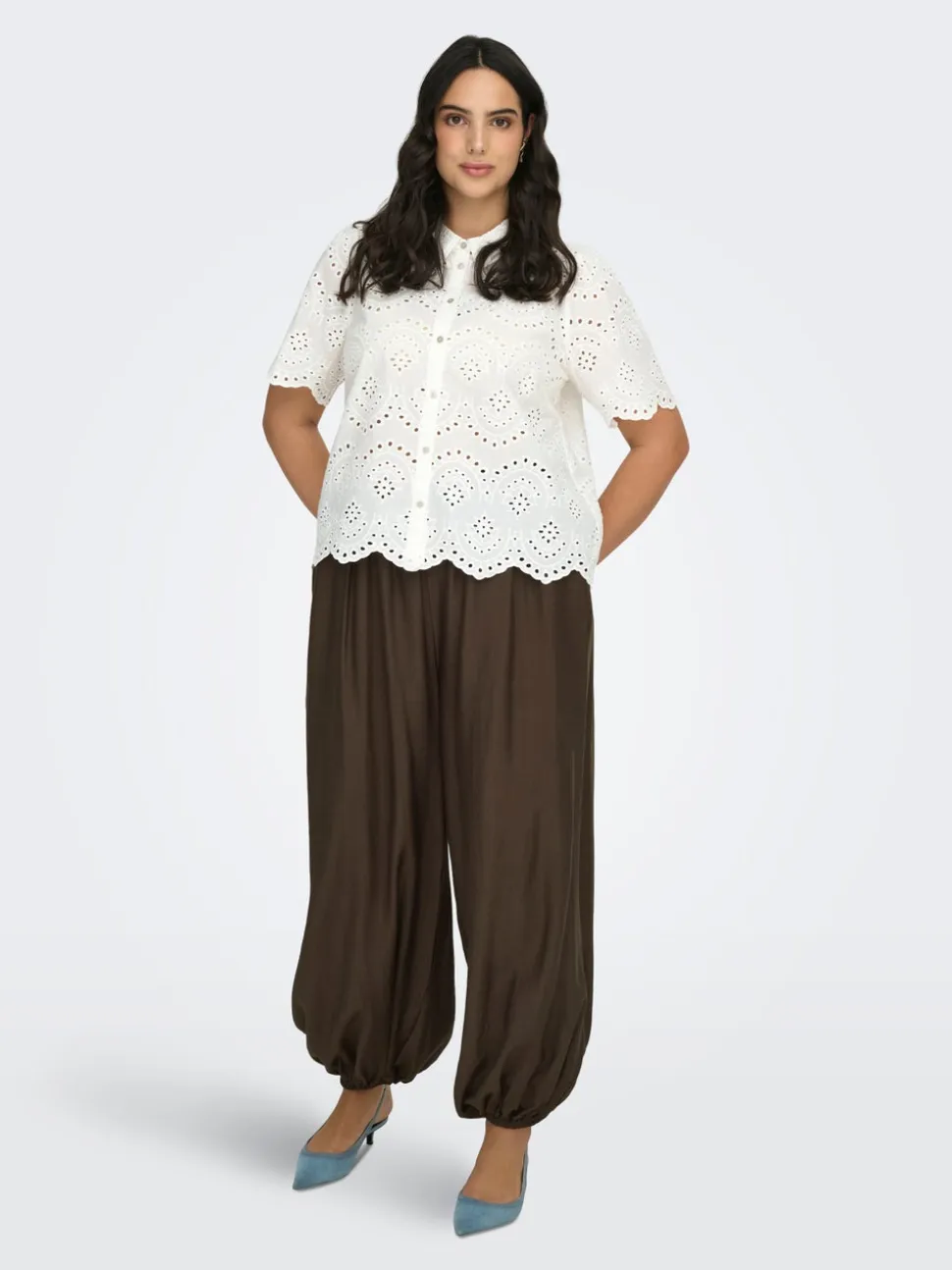 CARCAMILLE Balloon Fit Pantaloni classici