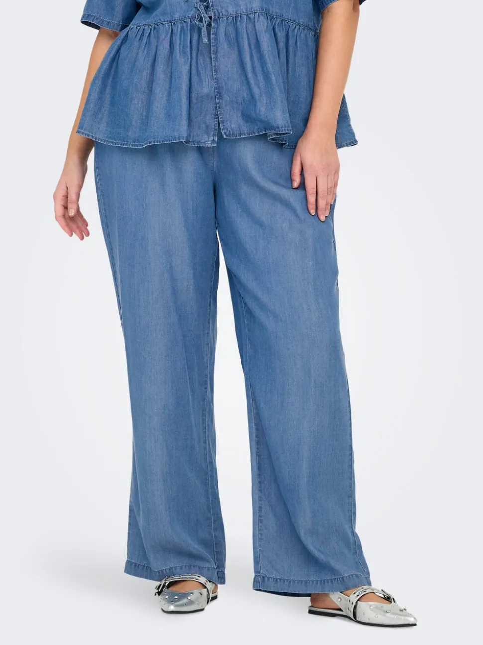 CARCHARIS Straight Fit Pantaloni