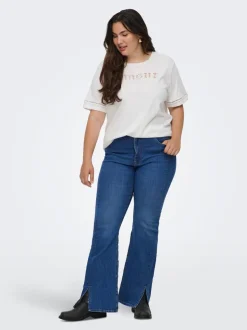 CARCHRISTINE Vita alta Flared Fit Jeans