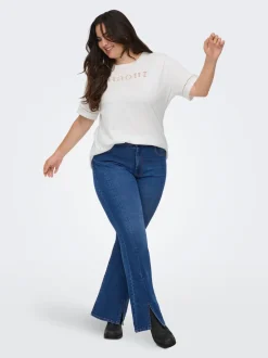 CARCHRISTINE Vita alta Flared Fit Jeans