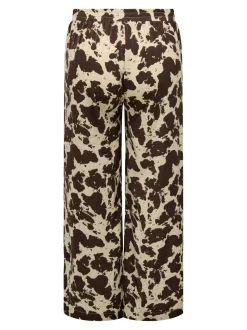 CARCOLACOW Wide Leg Fit Pantaloni a gamba larga