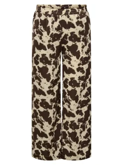 CARCOLACOW Wide Leg Fit Pantaloni a gamba larga