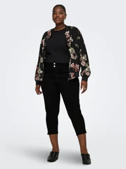 CARCRUZ Jeans Capri A Vita Alta