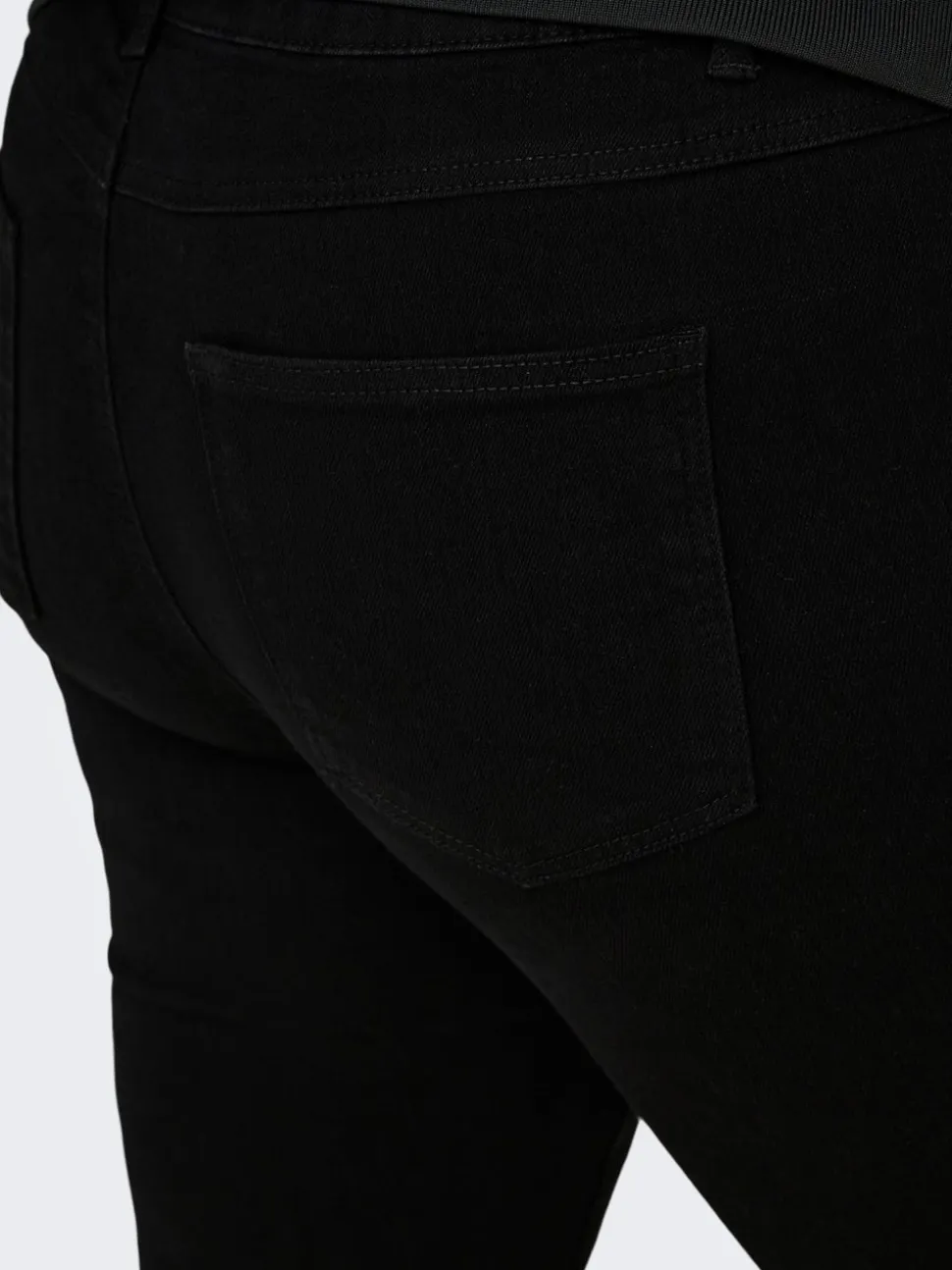 CARCRUZ Jeans Capri A Vita Alta