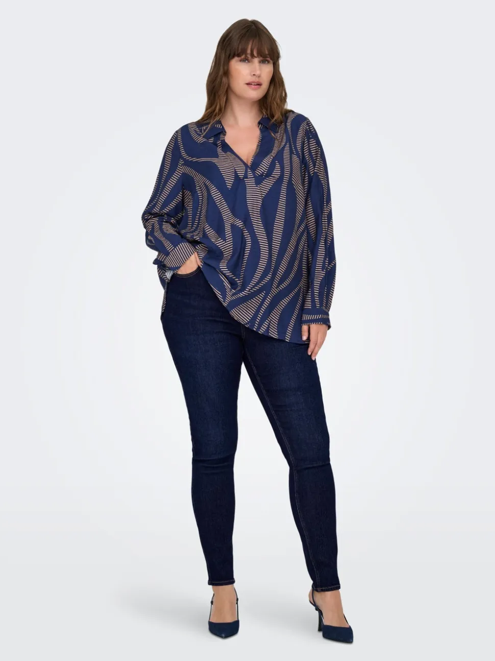 CARCRUZ Vita alta Skinny Fit Lunghezza alla caviglia Jeans