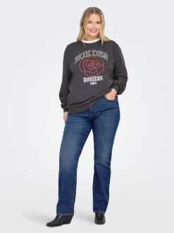 CARCRUZ Vita alta Straight Fit Jeans