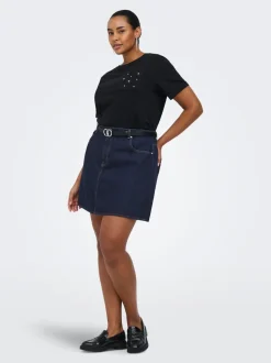 CAREDEN Denim Gonna in jeans Gonna pantaloncino