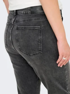 CAREMILY Vita alta Straight Fit Jeans