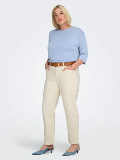 CAREMILY Vita alta Straight Fit Jeans