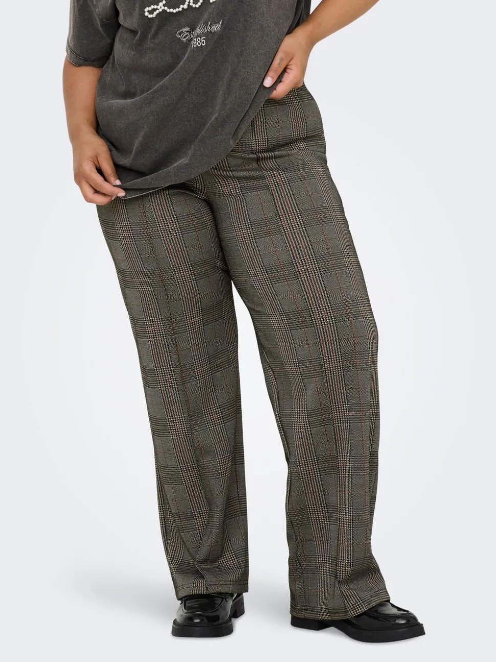 CARFINE Wide Leg Fit Pantaloni
