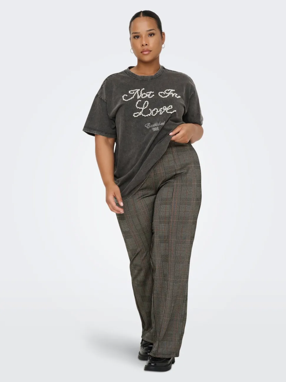 CARFINE Wide Leg Fit Pantaloni