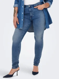 CARFOREVER Vita alta Skinny Fit Jeans
