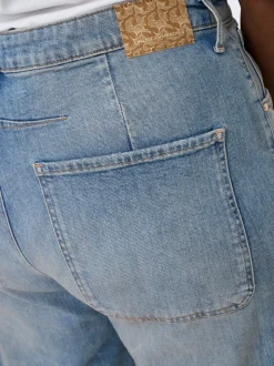 CARFRANKIE Vita alta Barrel fit Lunghezza alla caviglia Jeans