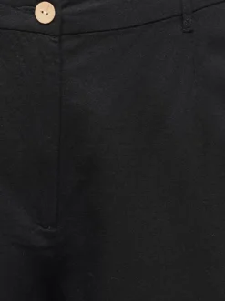 CARGOA Loose Fit Lino Bermuda formali