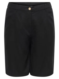 CARGOA Loose Fit Lino Bermuda formali