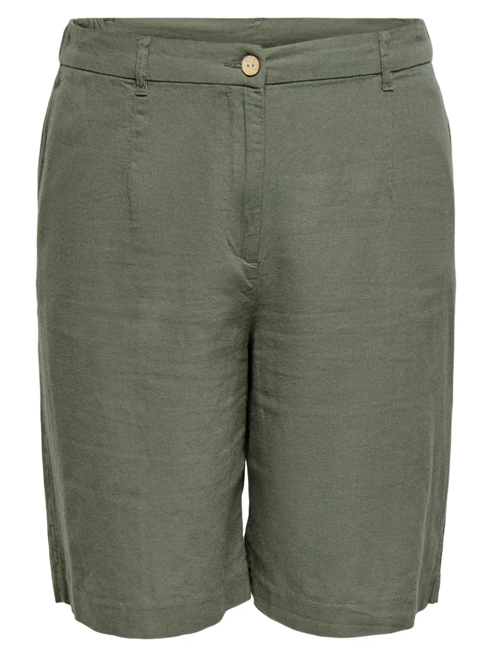 CARGOA Loose Fit Lino Bermuda formali