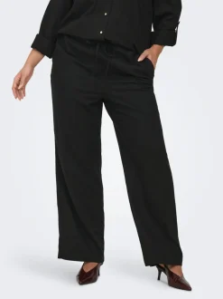CARGOA Straight Fit Lino Pantaloni