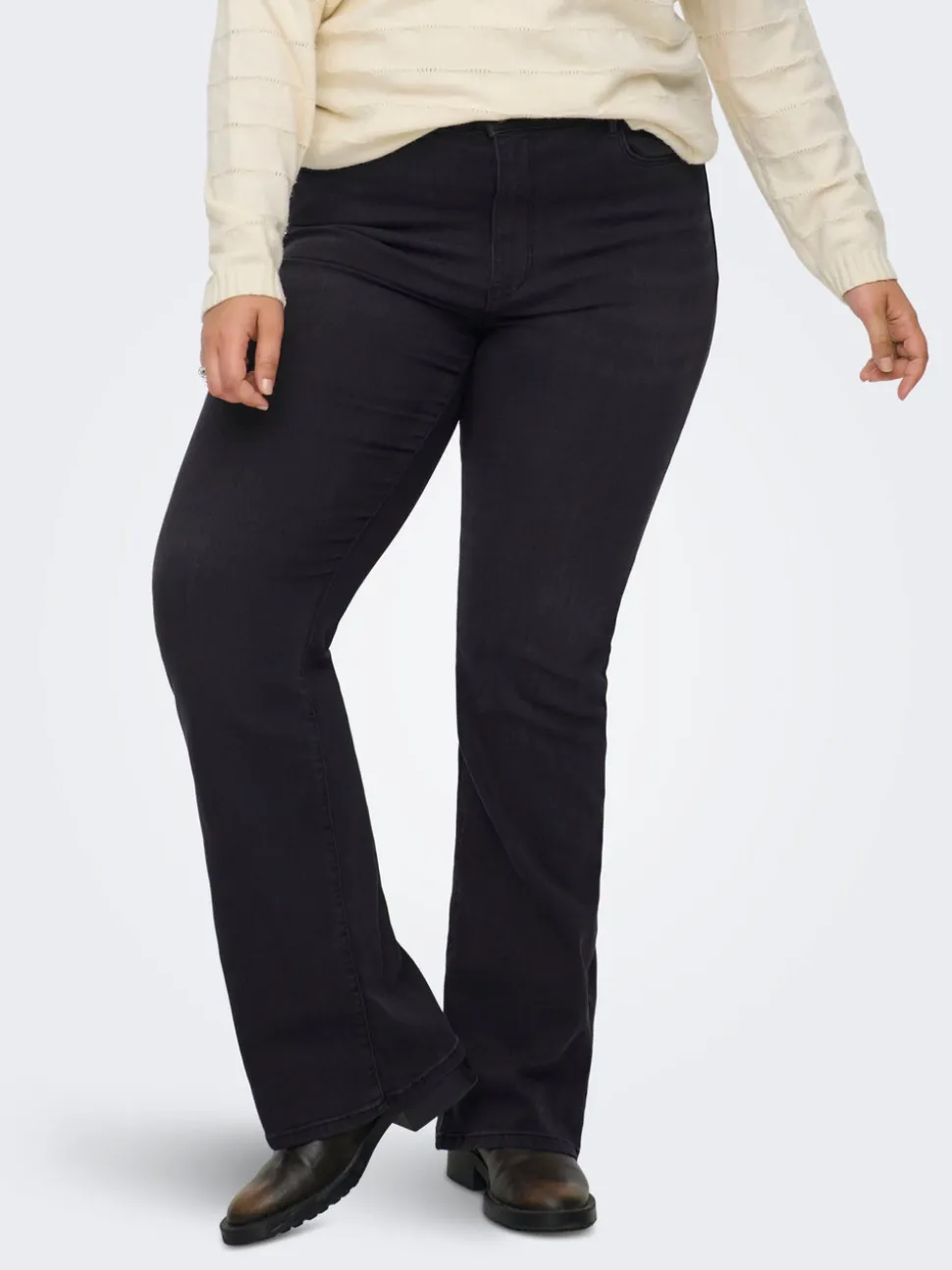 CARHELLA Vita alta Flared Fit Jeans