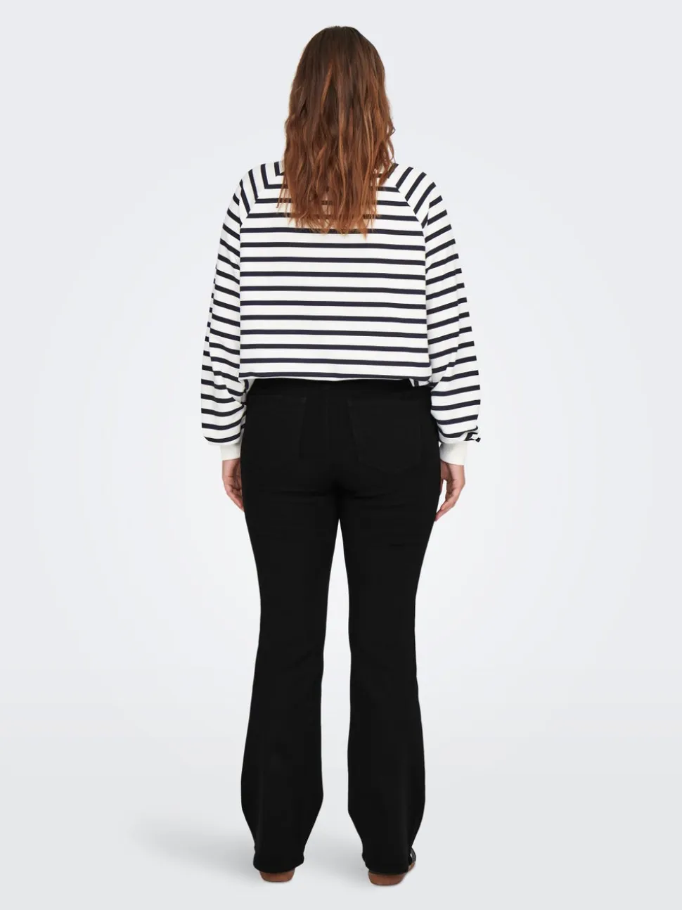 CARHELLA Vita media Retro Flared Fit Jeans