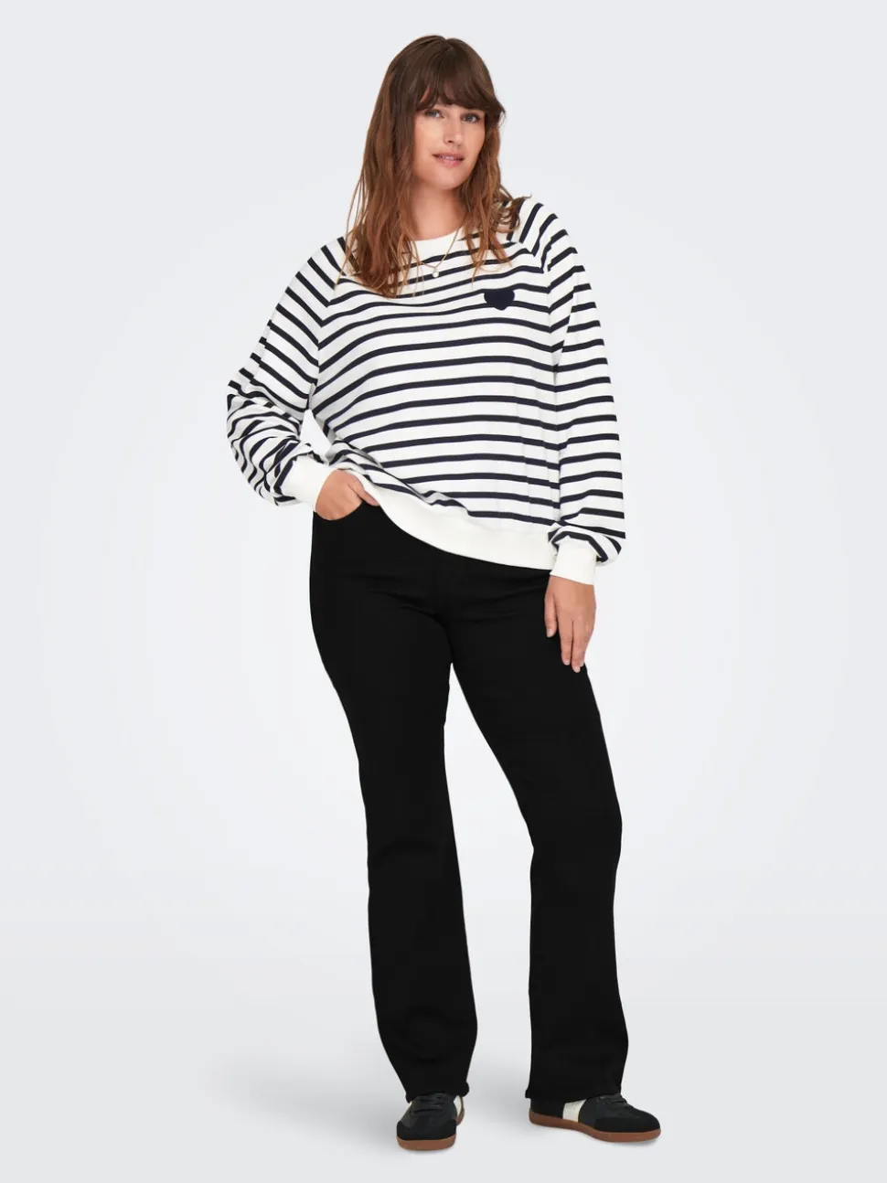 CARHELLA Vita media Retro Flared Fit Jeans