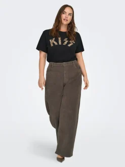 CARHOPE Wide Leg Fit Pantaloni a gamba larga