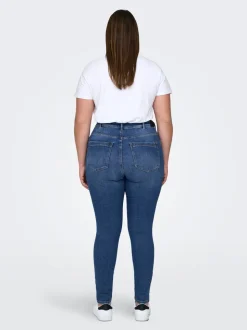CARICONIC Vita alta Skinny Fit Lunghezza alla caviglia Jeans