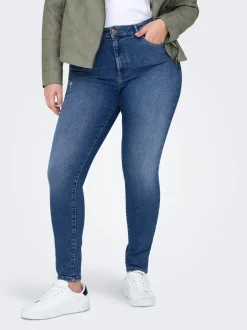 CARICONIC Vita alta Skinny Fit Lunghezza alla caviglia Jeans