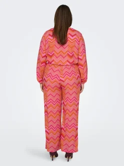 CARJARA Loose Fit Pantaloni palazzo