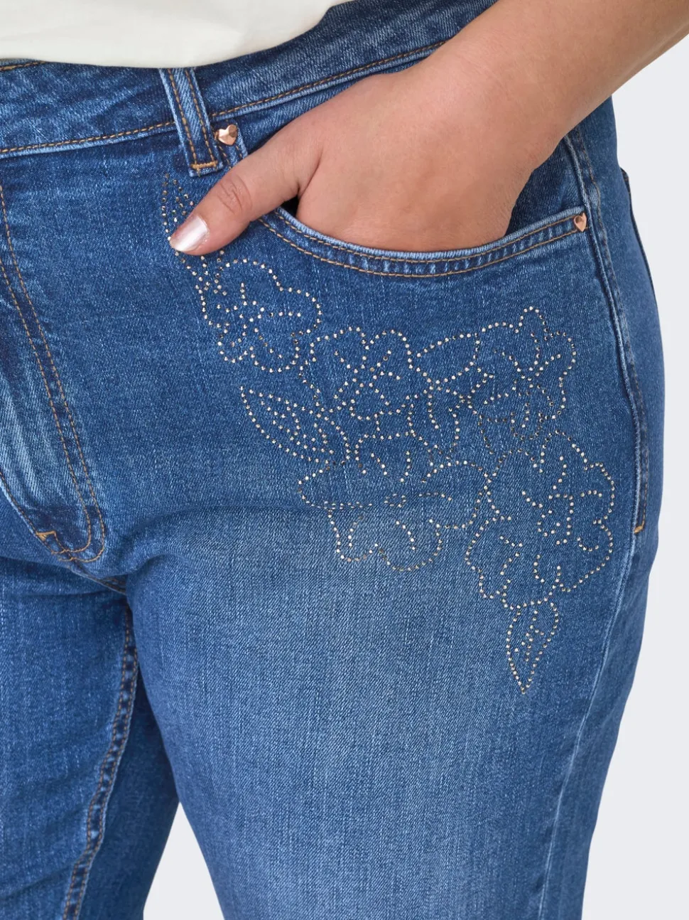 CARJUICY Vita alta Flared Fit Jeans