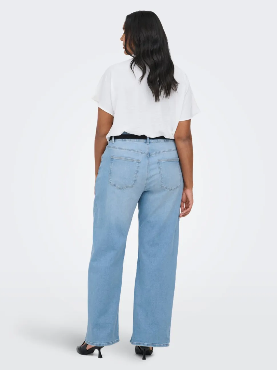 CARJUICY Vita alta Wide Leg Fit Jeans