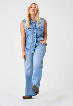 CARJUICY Vita alta Wide Leg Fit Jeans