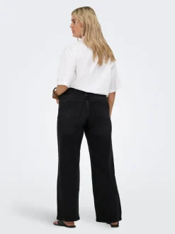 CARJULLES Vita bassa Wide Leg Fit Jeans