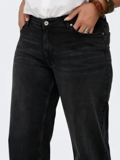 CARJULLES Vita bassa Wide Leg Fit Jeans