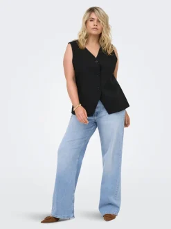 CARJULLES Vita media Wide Leg Fit Jeans