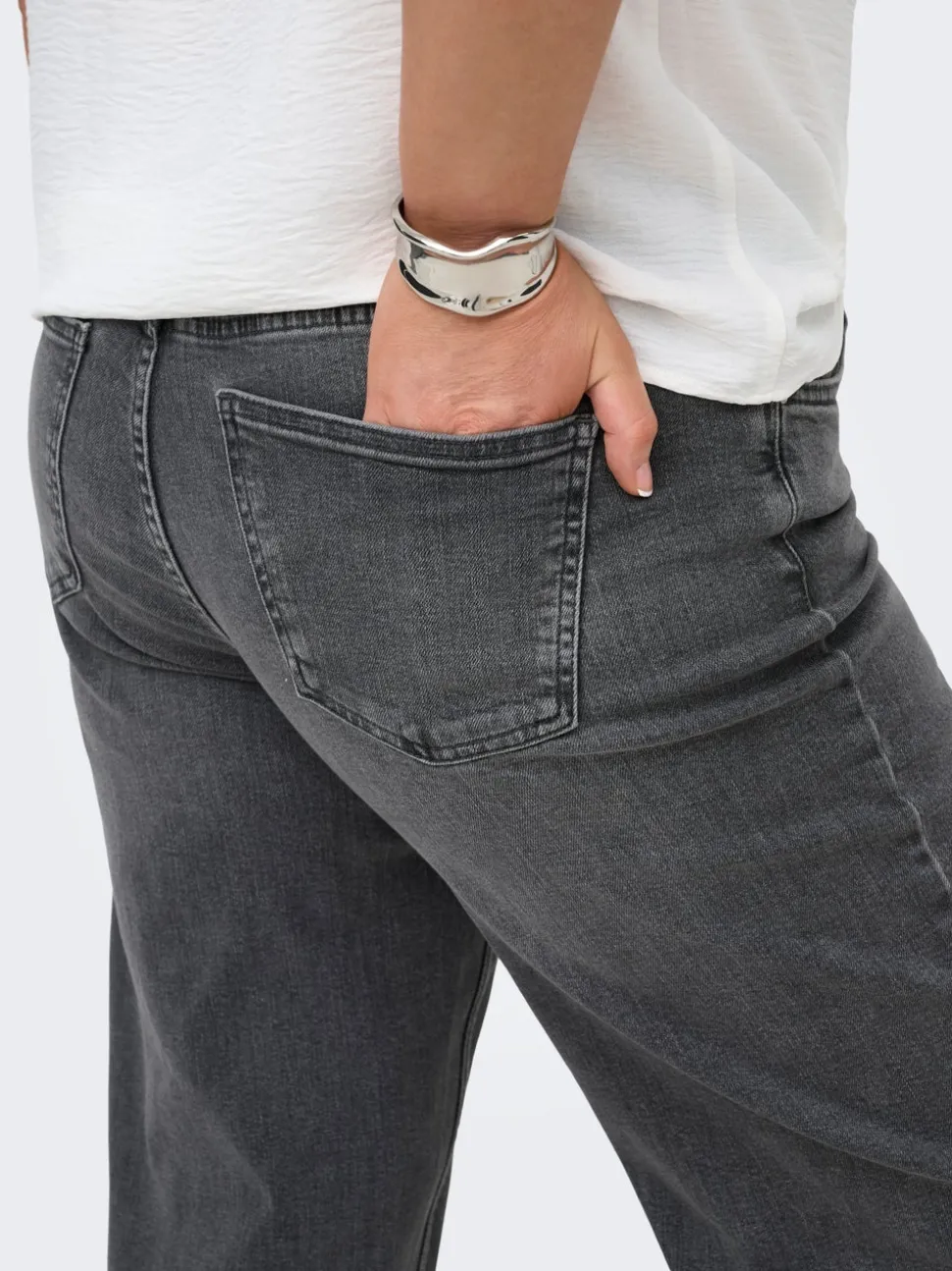 CARJULLES Vita media Wide Leg Fit Jeans