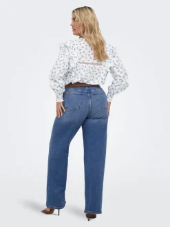 CARJULLES Vita media Wide Leg Fit Jeans