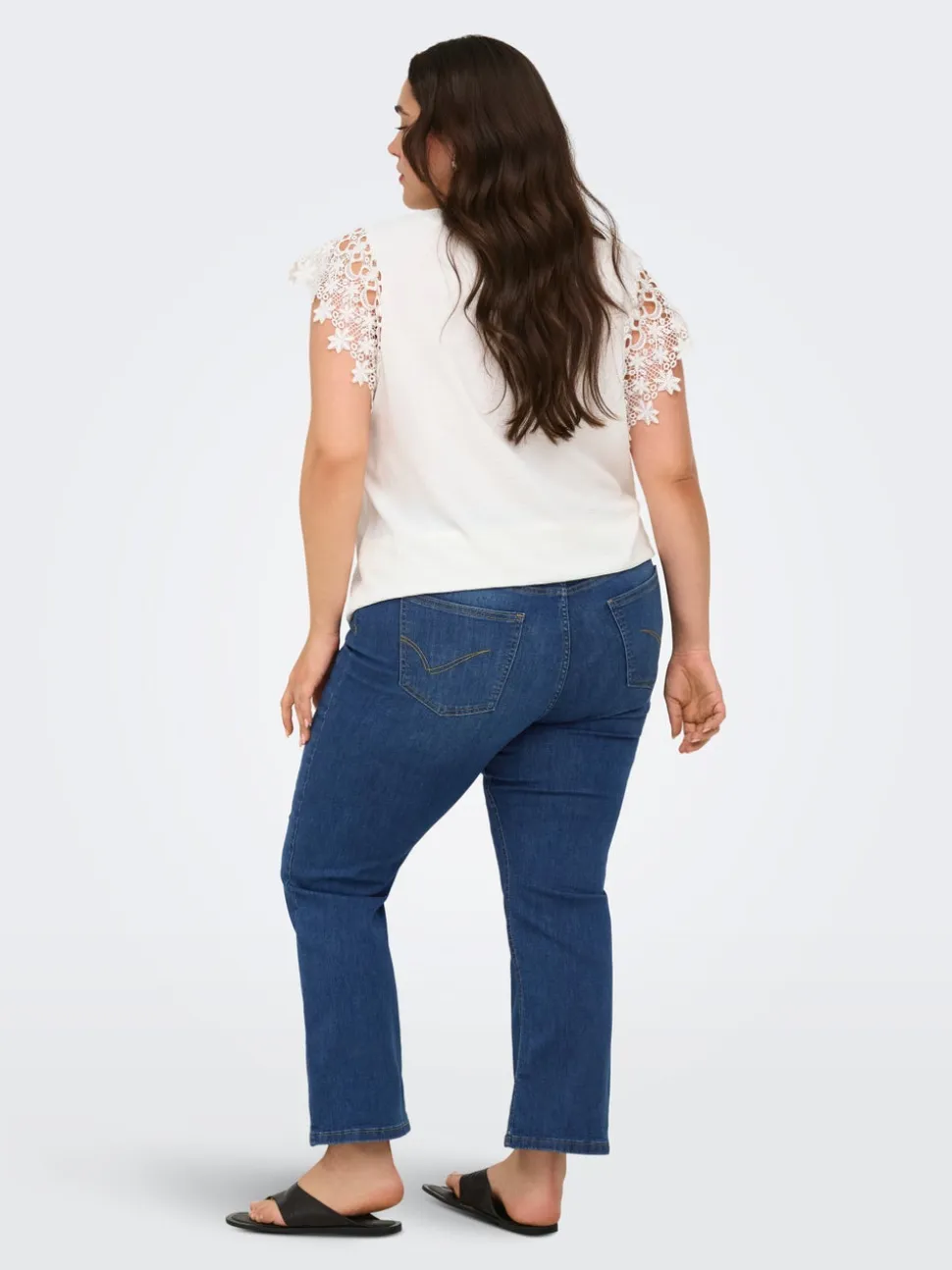 CARKENYA Vita media Flared Fit Lunghezza alla caviglia Jeans
