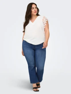 CARKENYA Vita media Flared Fit Lunghezza alla caviglia Jeans